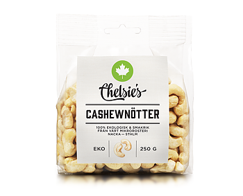 Cashewnötter 250g eko 