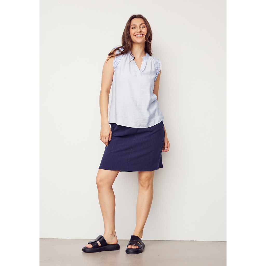 Pearl Short Skirt - Navy - Isay