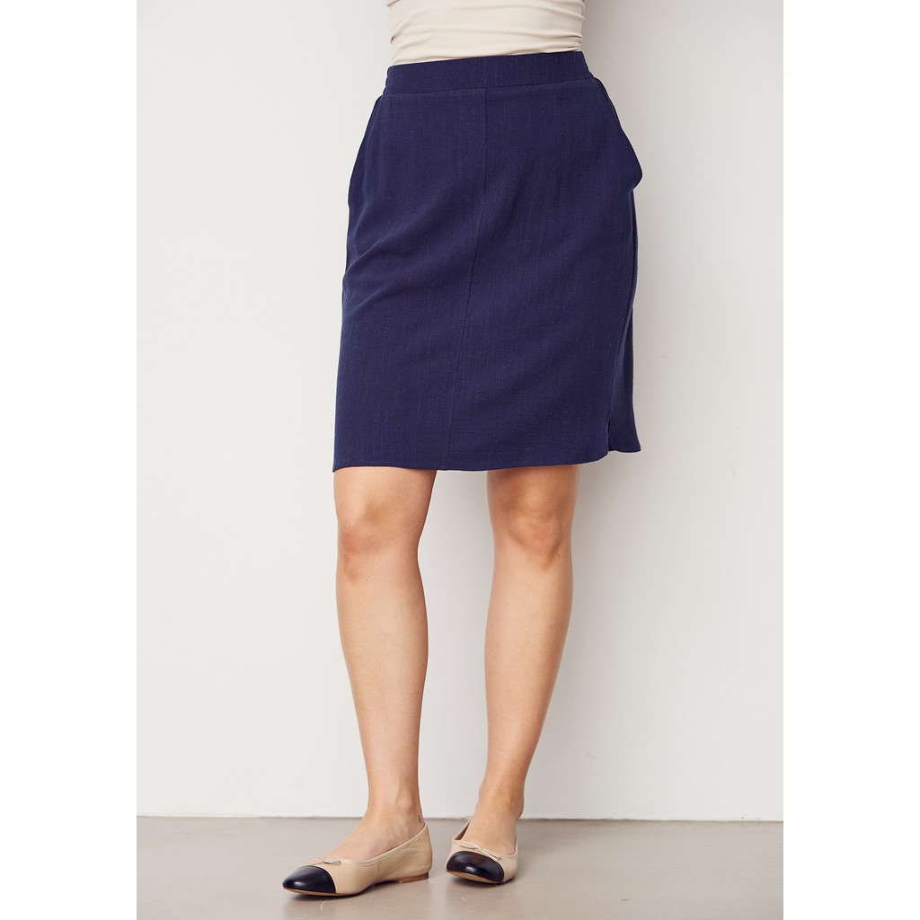 Pearl Short Skirt - Navy - Isay