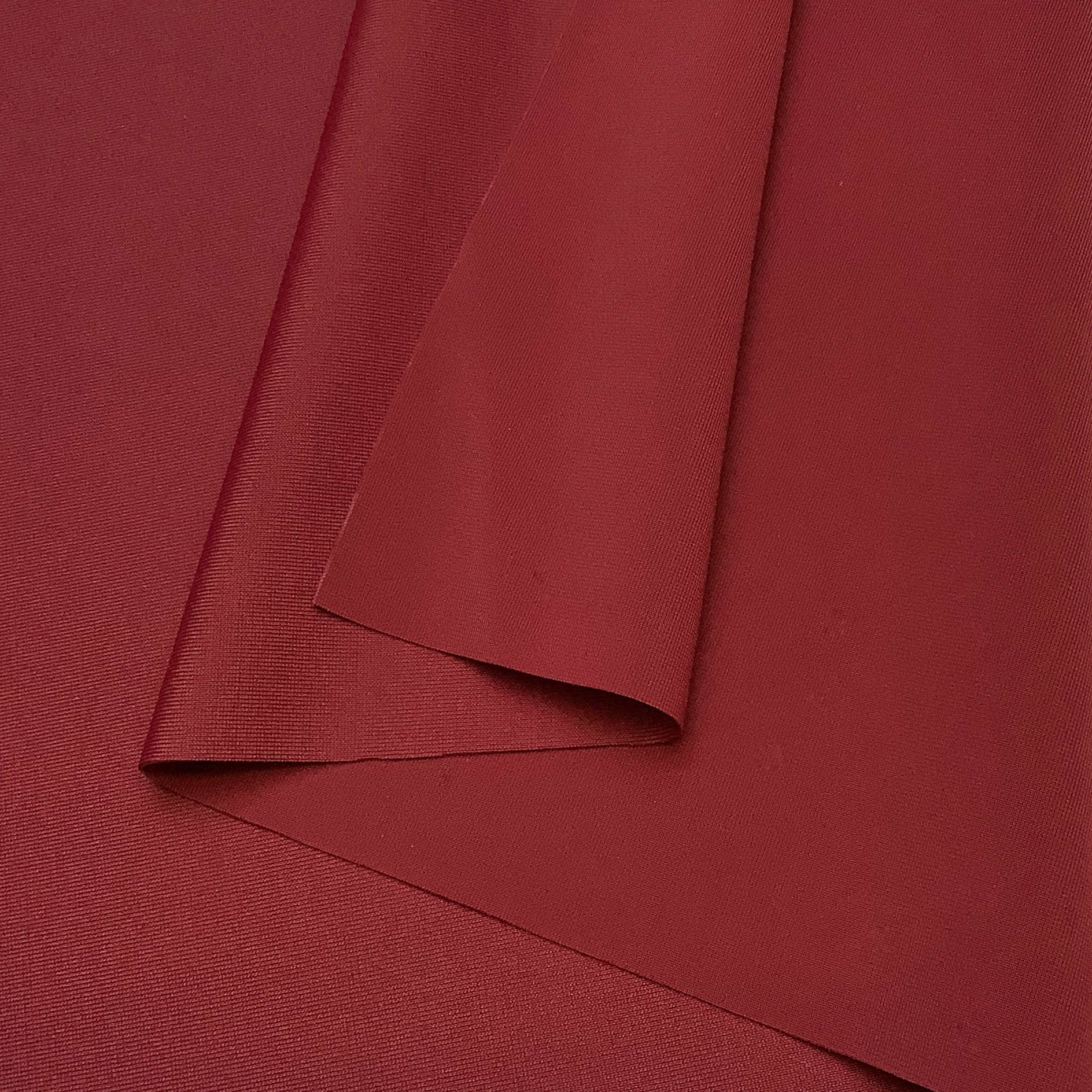 Swimwear fabric matte Oxblood