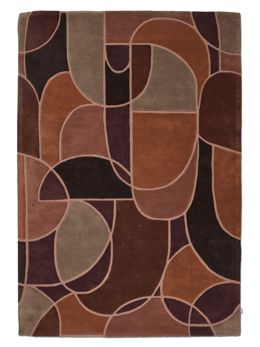 Abstract Multi Rost 170x230cm