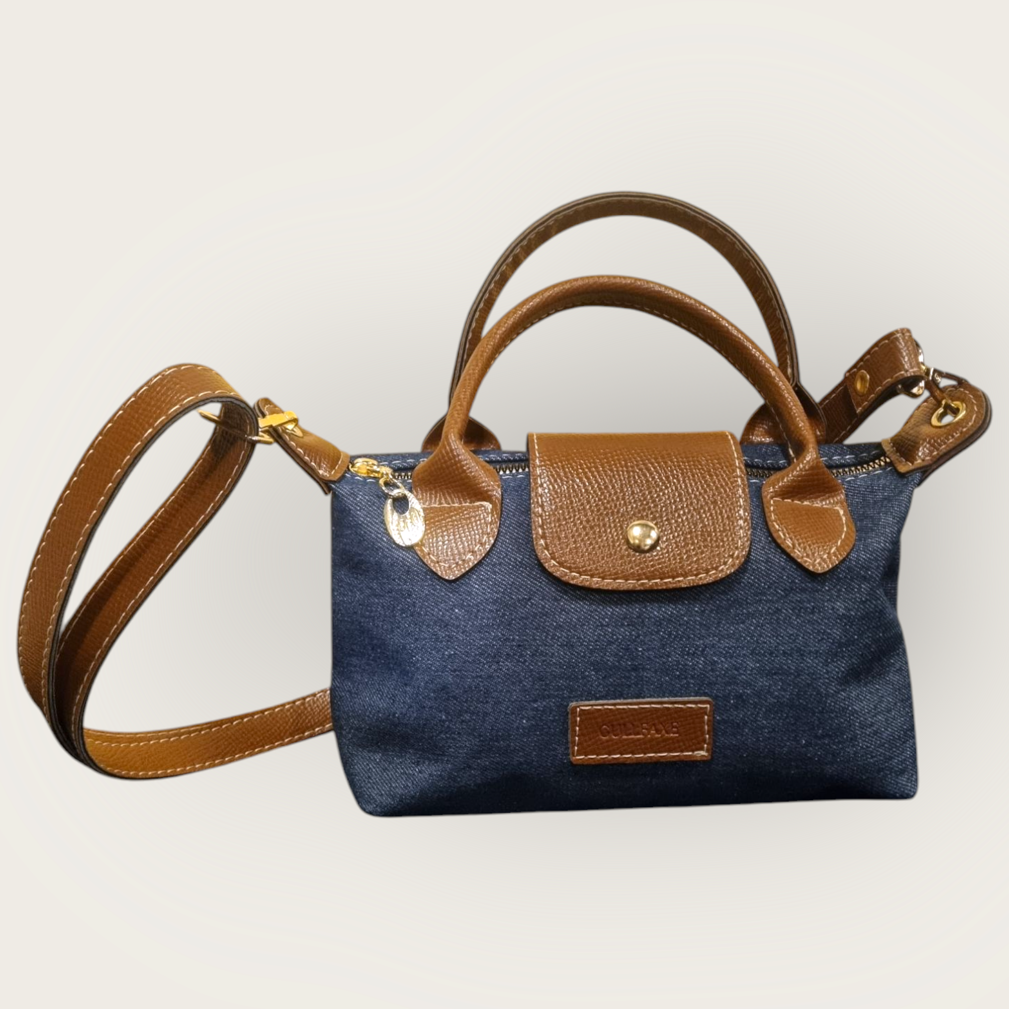 Gullfaxe Love  Denim Crossbody bag - 4