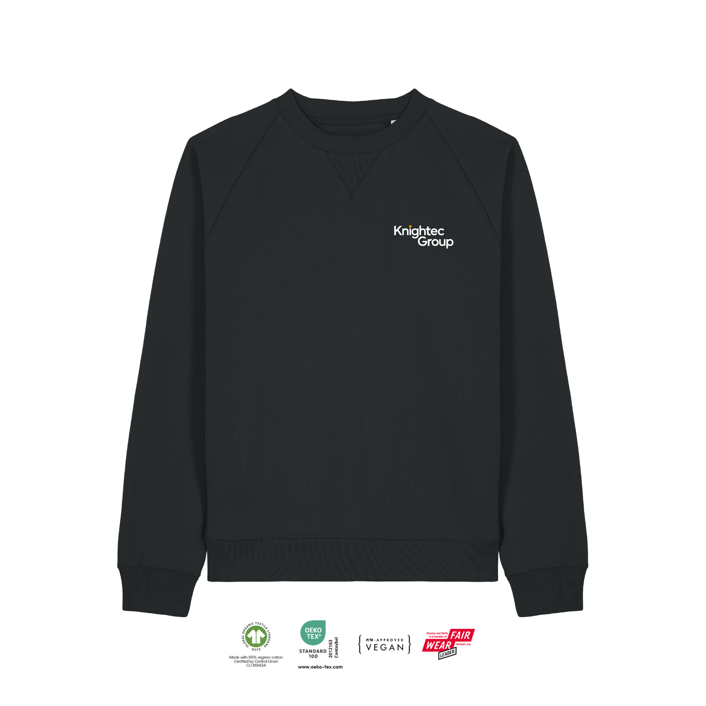 Black Unisex sweatshirt 