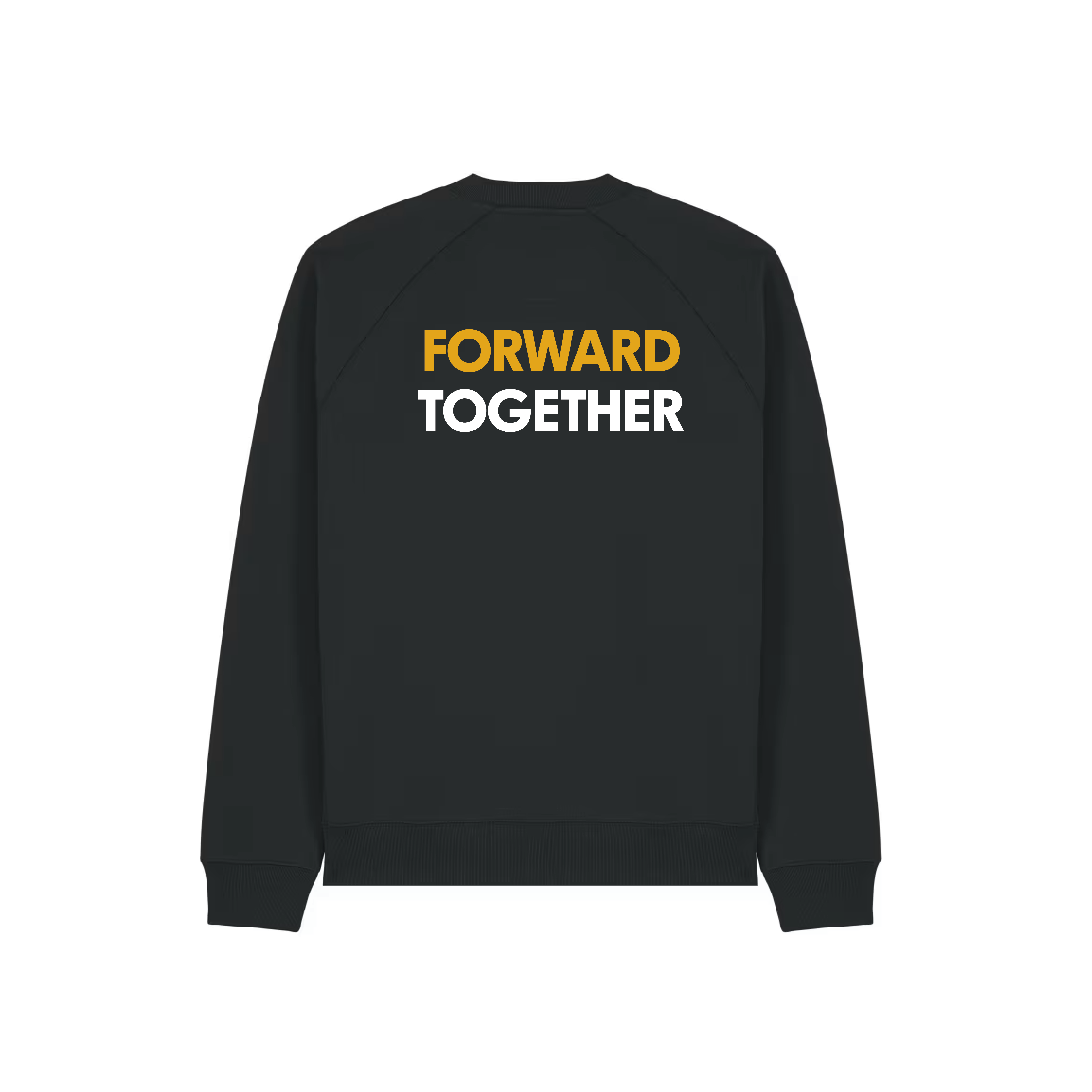 Black Unisex sweatshirt  - 2