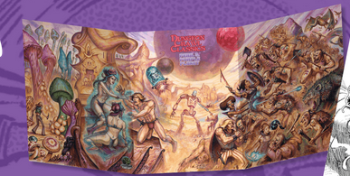 Dungeon Crawl Classics RPG Purple Planet Judges Screen
