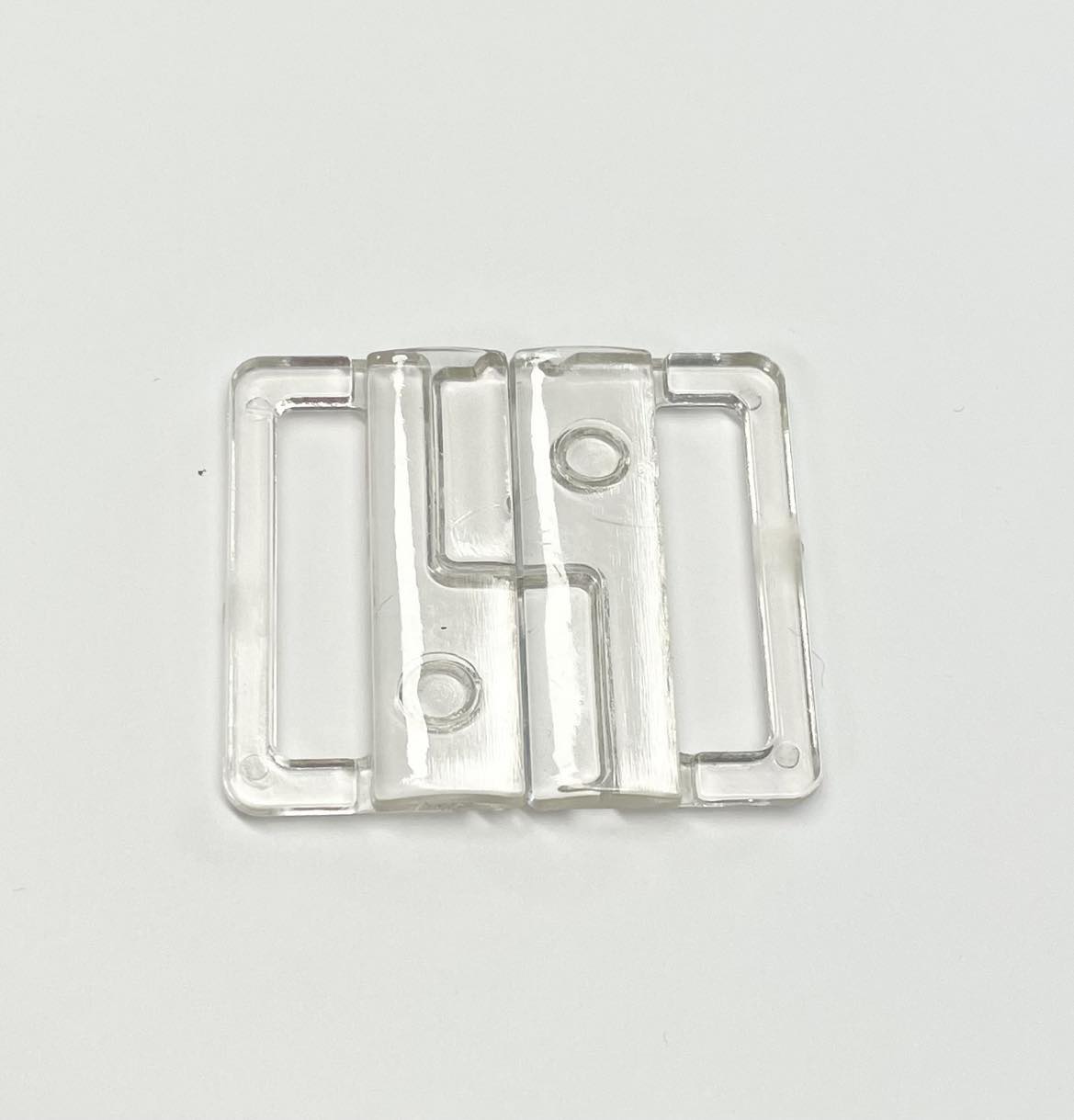 BIKINISPÄNNE - transparent /STORT fäste 3 cm