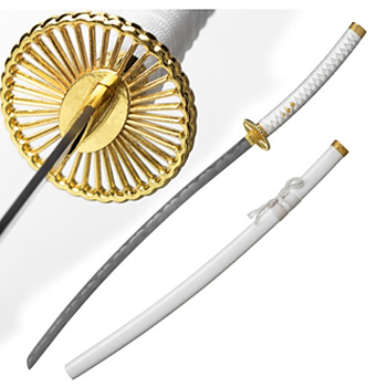 Tai Chi Samurai Katana Svärd  - Vit