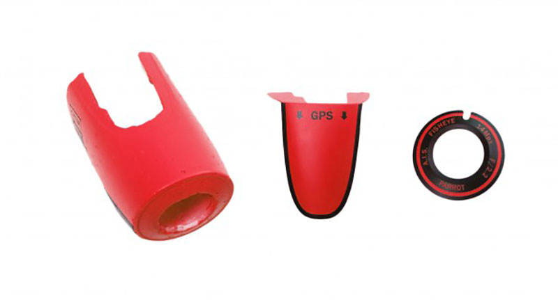 BEBOP DRONE EPP Nose red for Bebop Drone