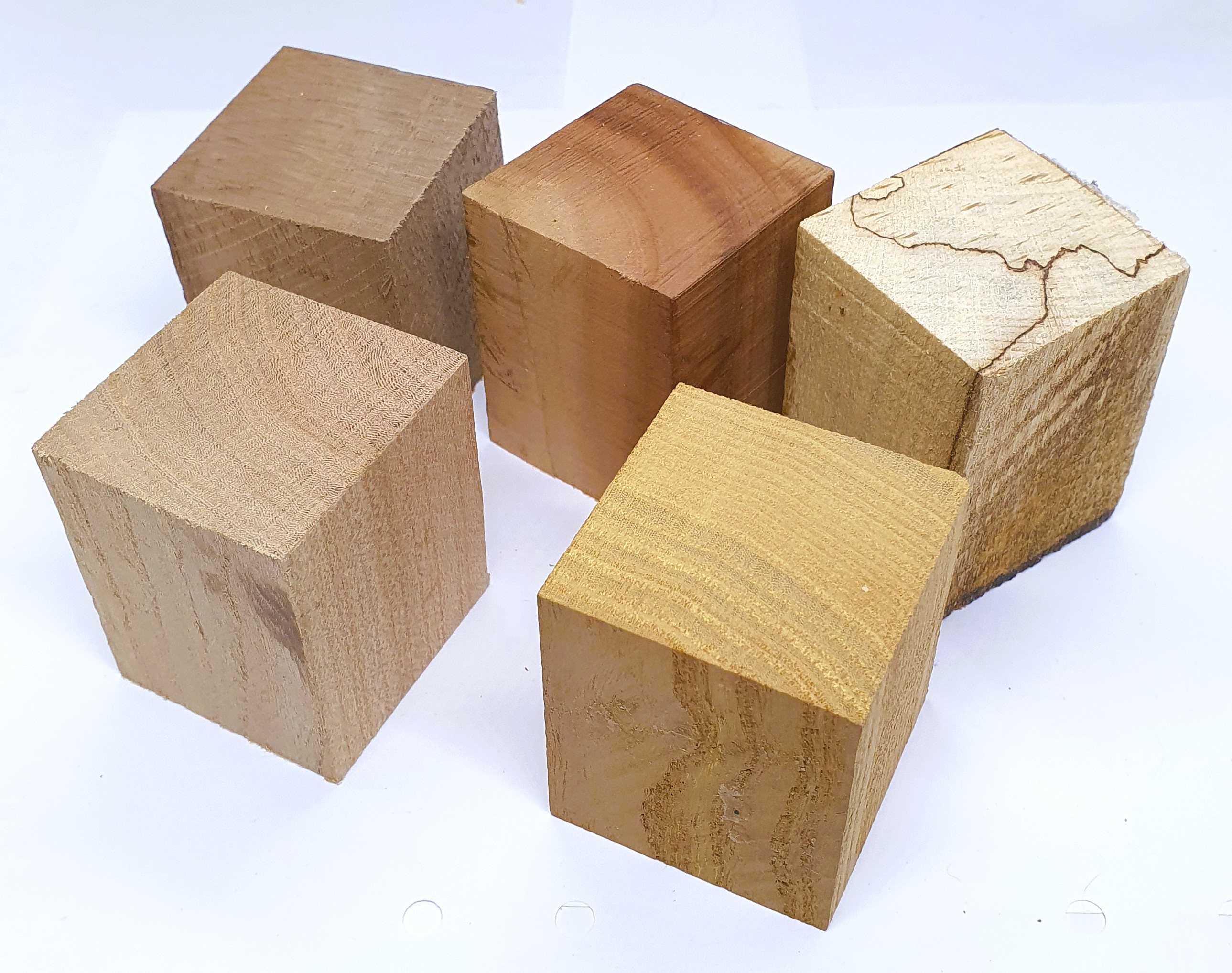 Träblock - Mix 5-pack