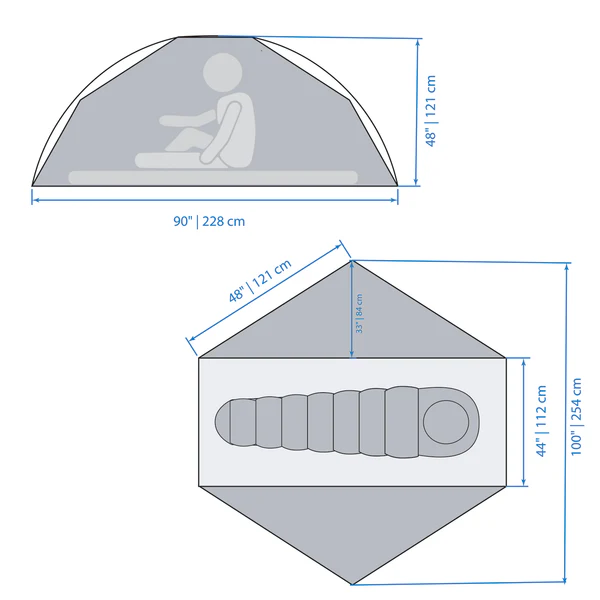 Six moon designs Lunar Orbiter tent - 3
