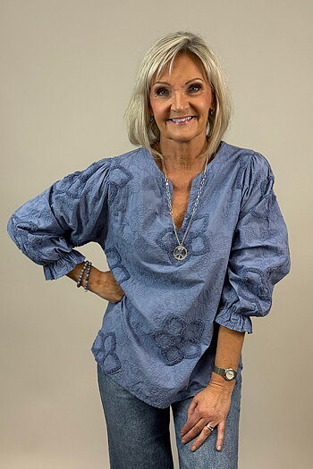 Mix by heart -  Melanie Blouse Blue