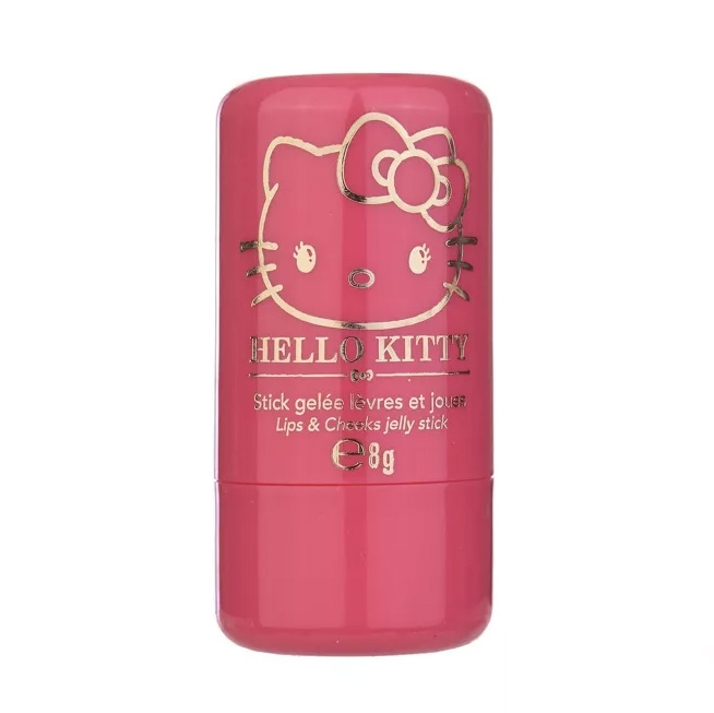 Hello Kitty Läpp och Kind Gelé Stick 8g - Rouge/Red - 2