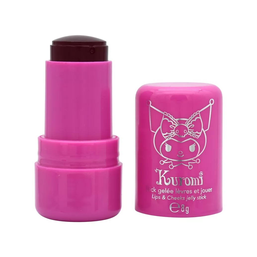 Kuromi Läpp och Kind Gelé Stick 8g - Rose/Pink - 8