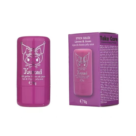 Kuromi Läpp och Kind Gelé Stick 8g - Rose/Pink - 4