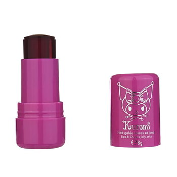 Kuromi Läpp och Kind Gelé Stick 8g - Rose/Pink