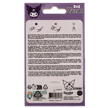 Kuromi Nagelstickers & Rhinestones