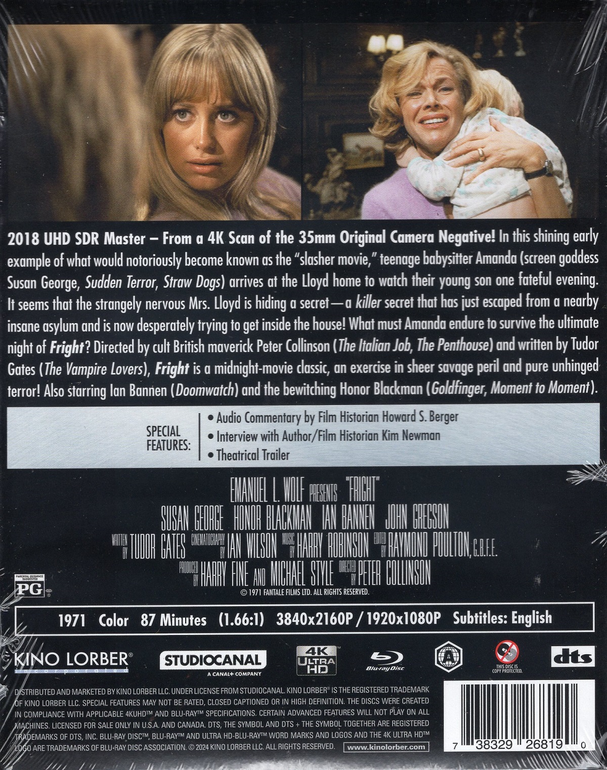 Fright (ej svensk text) (4K Ultra HD + Blu-ray) - 2