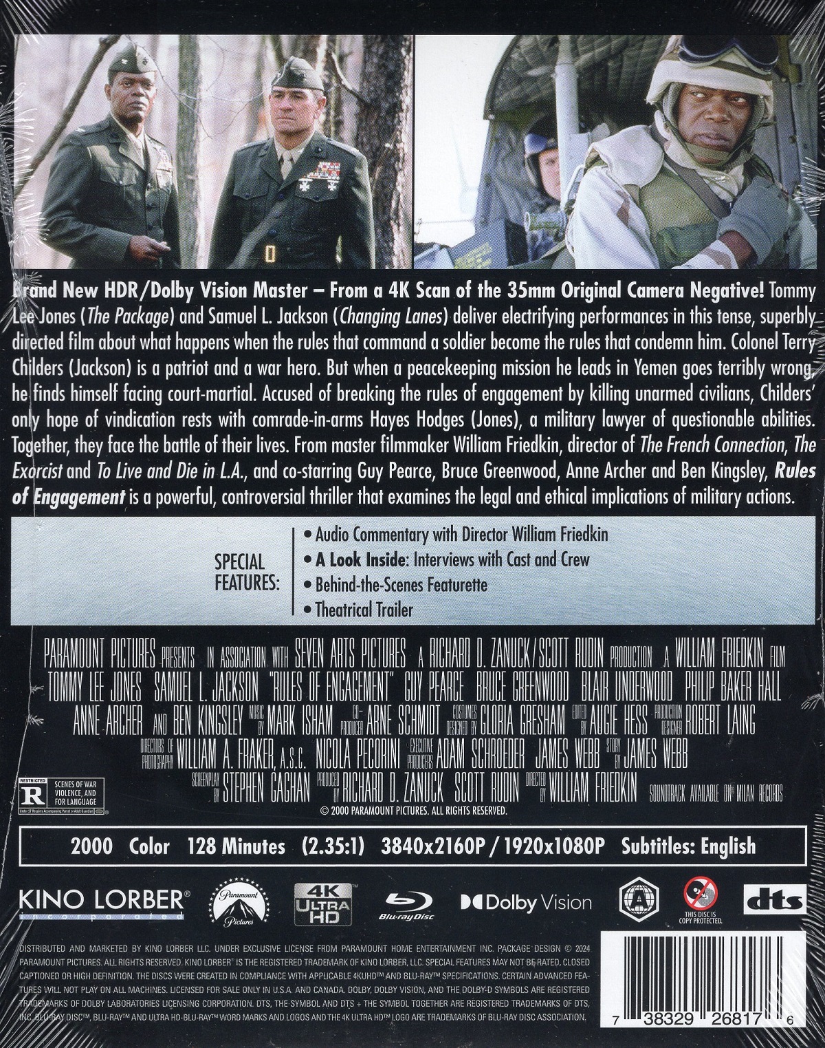 Rules of Engagement (ej svensk text) (4K Ultra HD + Blu-ray) - 2