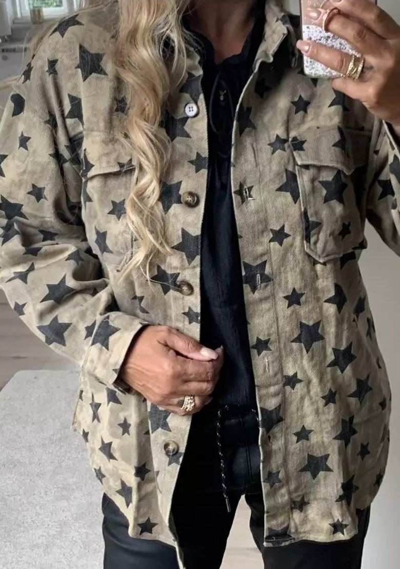 Jacka/skjorta Star taupe