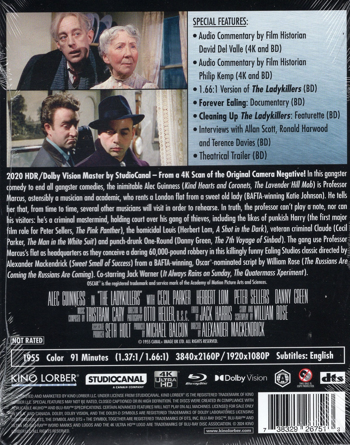 Ladykillers (ej svensk text) (4K Ultra HD + Blu-ray) - 2