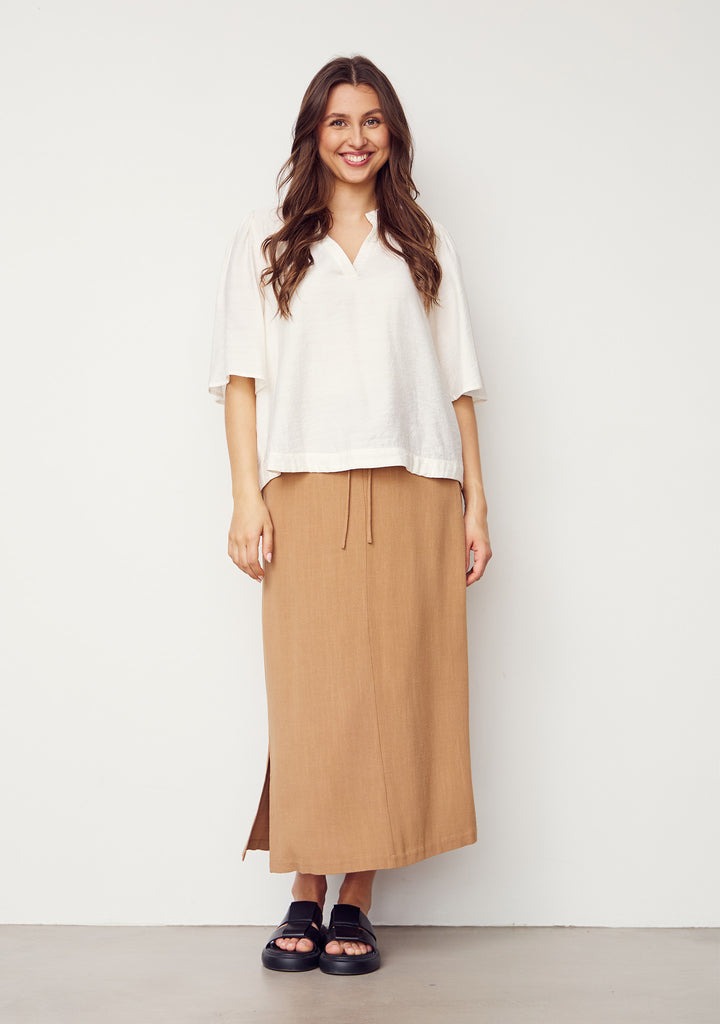 Pearl Skirt - Luxury Camel - Isay - 4
