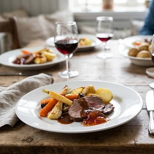 Viltgelé serverat till viltkött