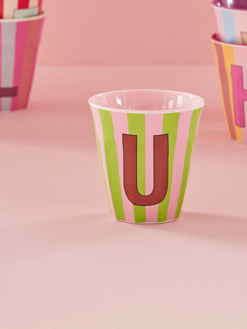 Krus Melamin Ris U Pink - 2