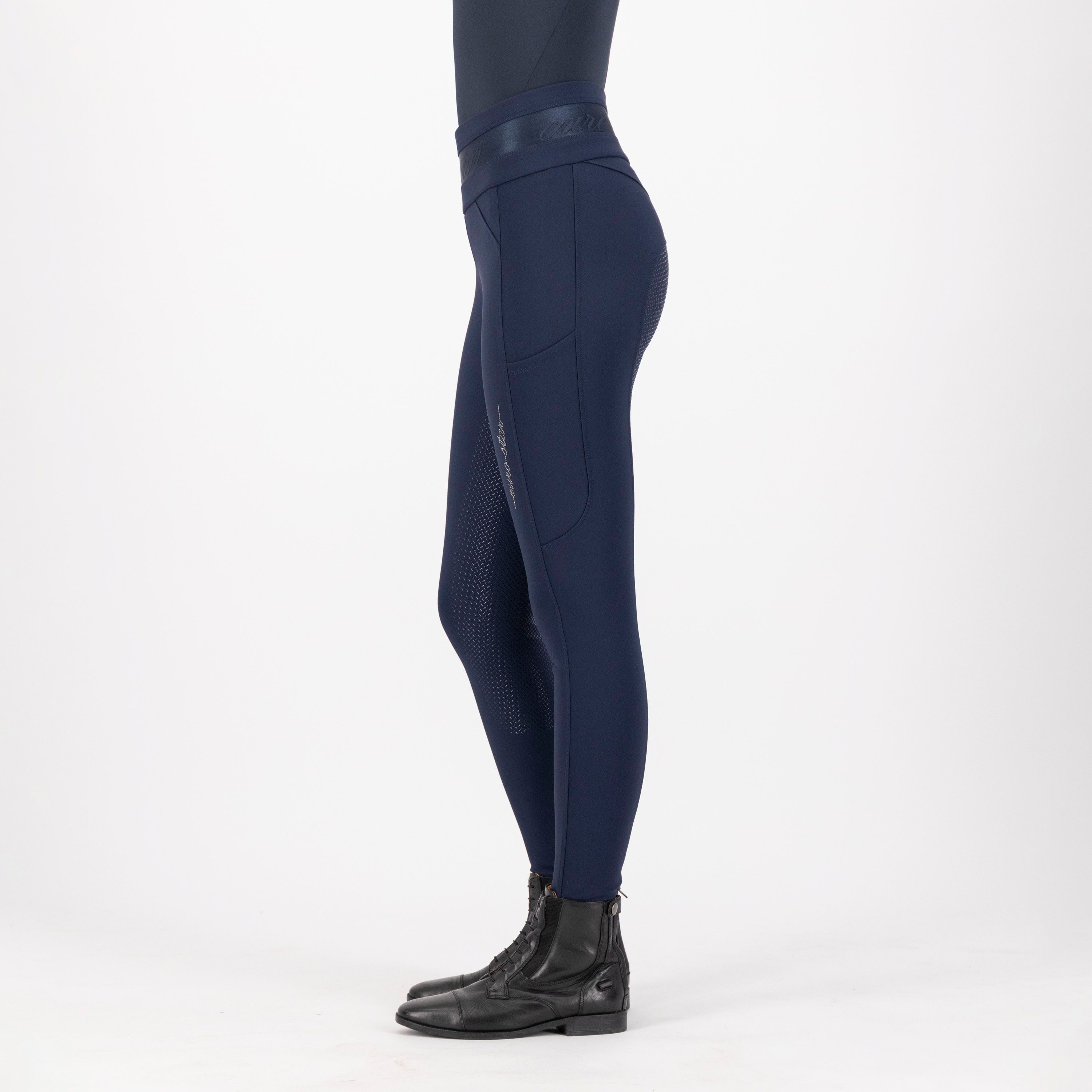 Euro-Star Vinterridtights Impress FullGrip Navy - 3
