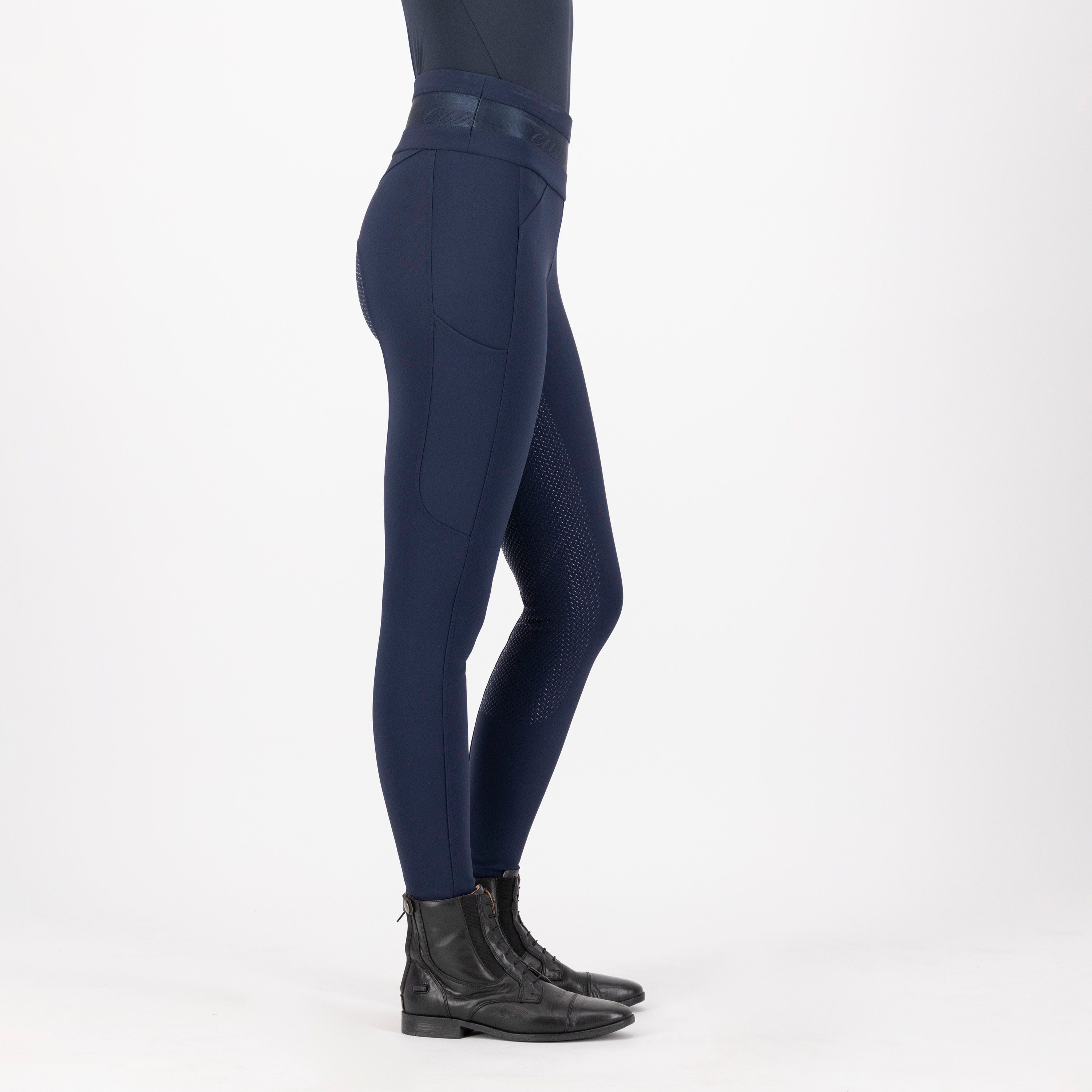Euro-Star Vinterridtights Impress FullGrip Navy - 4