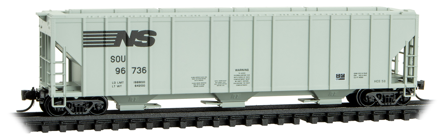 Covered 3-bay hopper, NS #96736