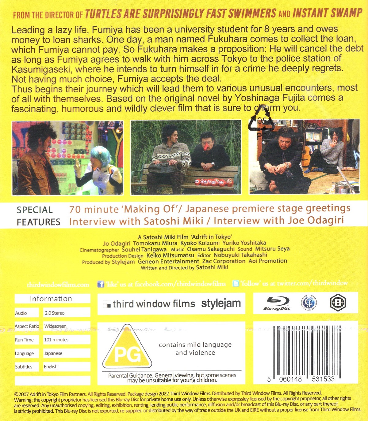 Adrift In Tokyo (ej svensk text) (Blu-ray) - 2