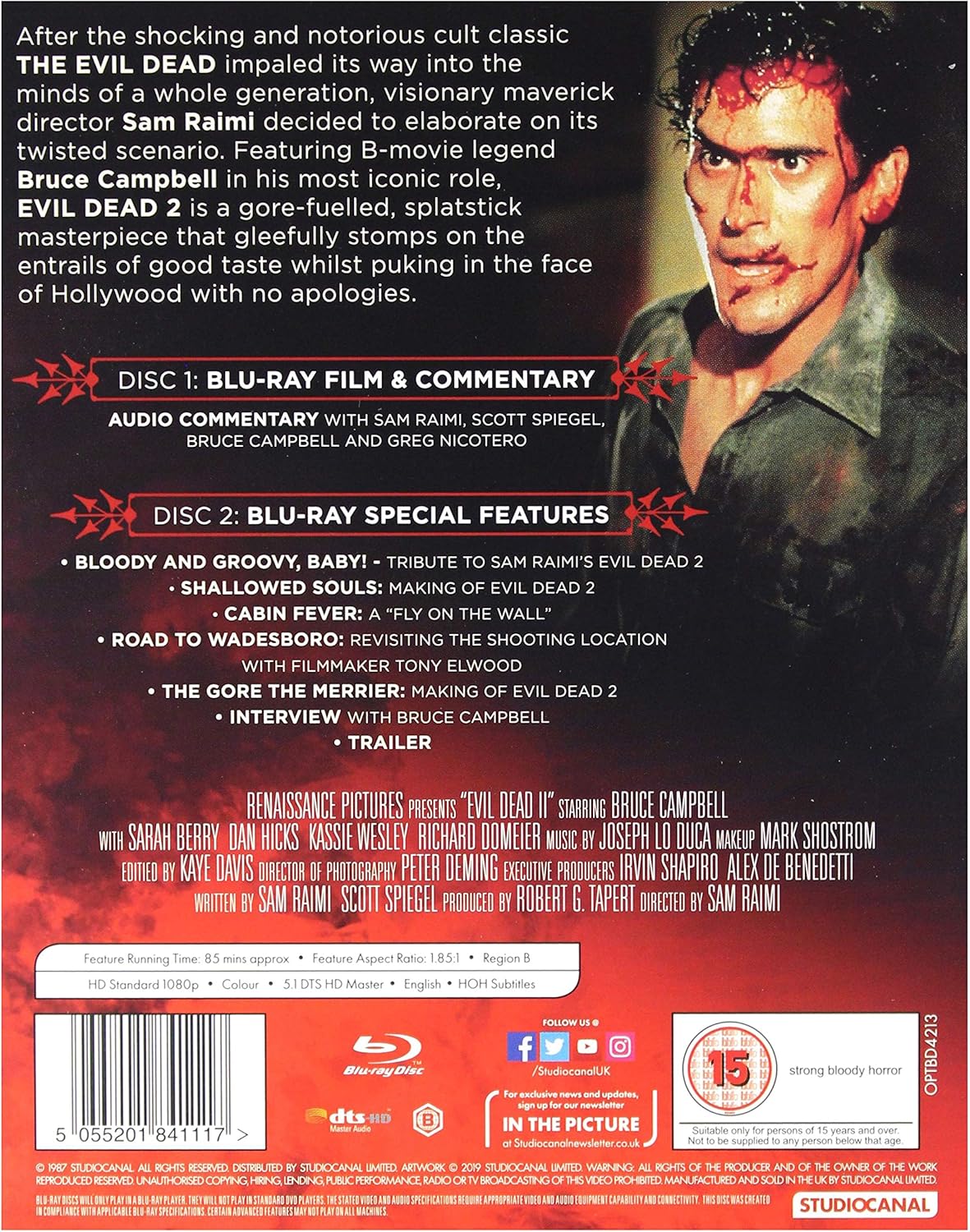 Evil Dead 2 (ej svensk text) (Blu-ray) - 2