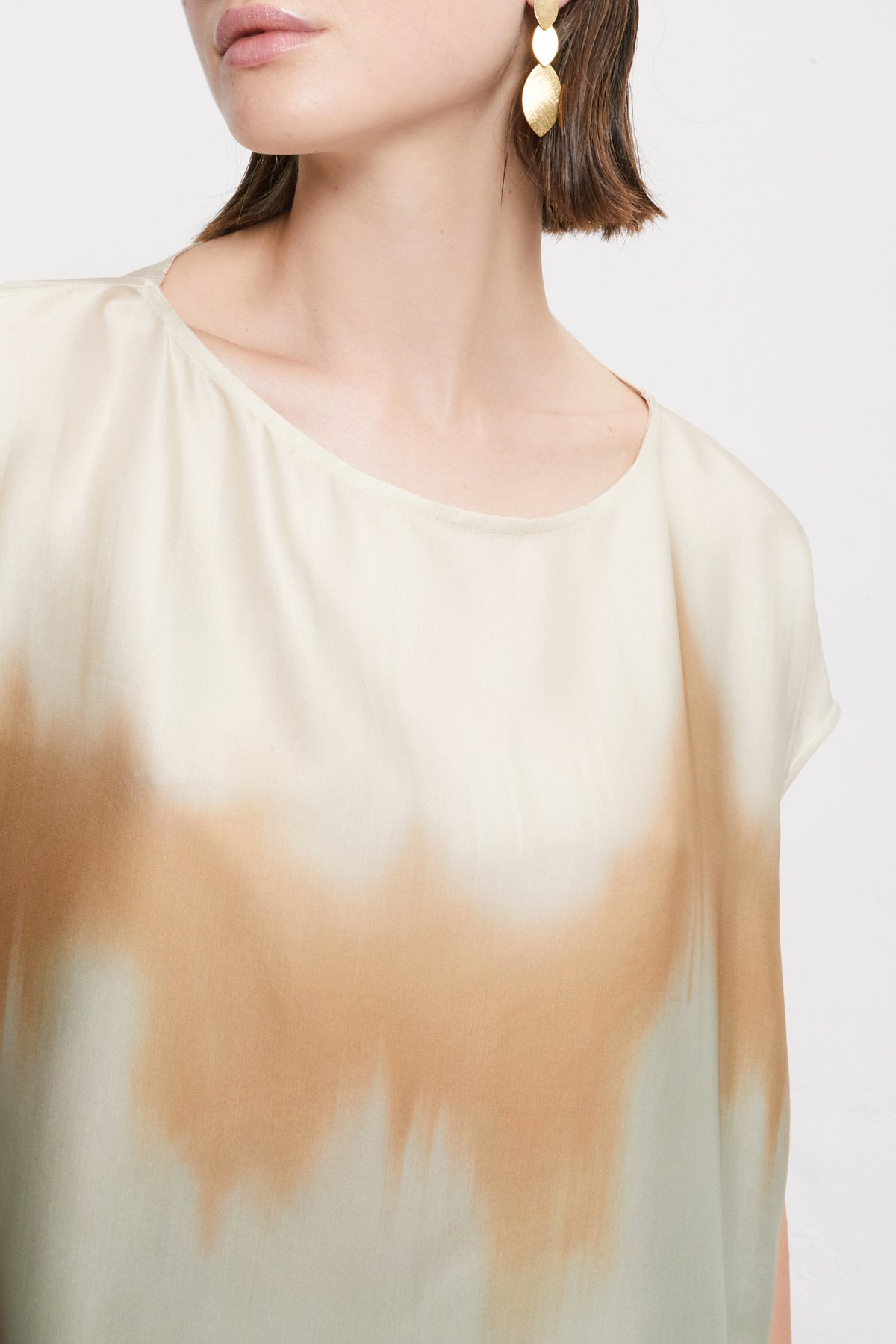 OttodÁme - Printed Viscose Top Mint - 4
