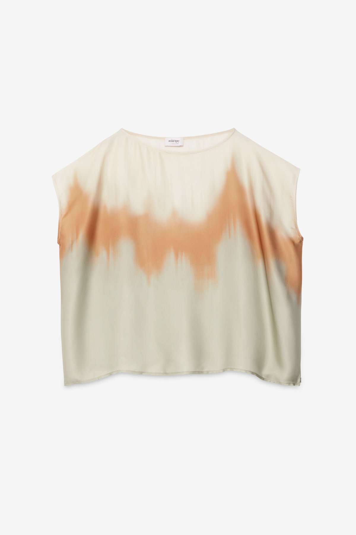 OttodÁme - Printed Viscose Top Mint - 5