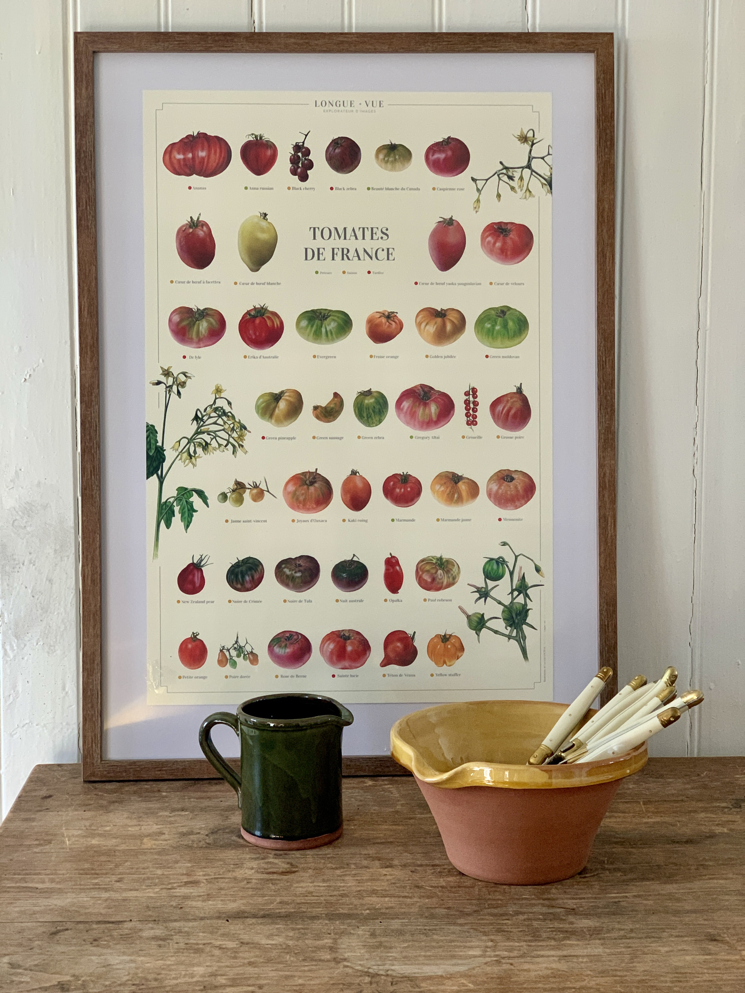 Poster - Franska Tomatsorter - 2