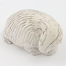 Gunnar Nylund (1950s) Unique Kneaded Badger from Own Studio 14/7 cm