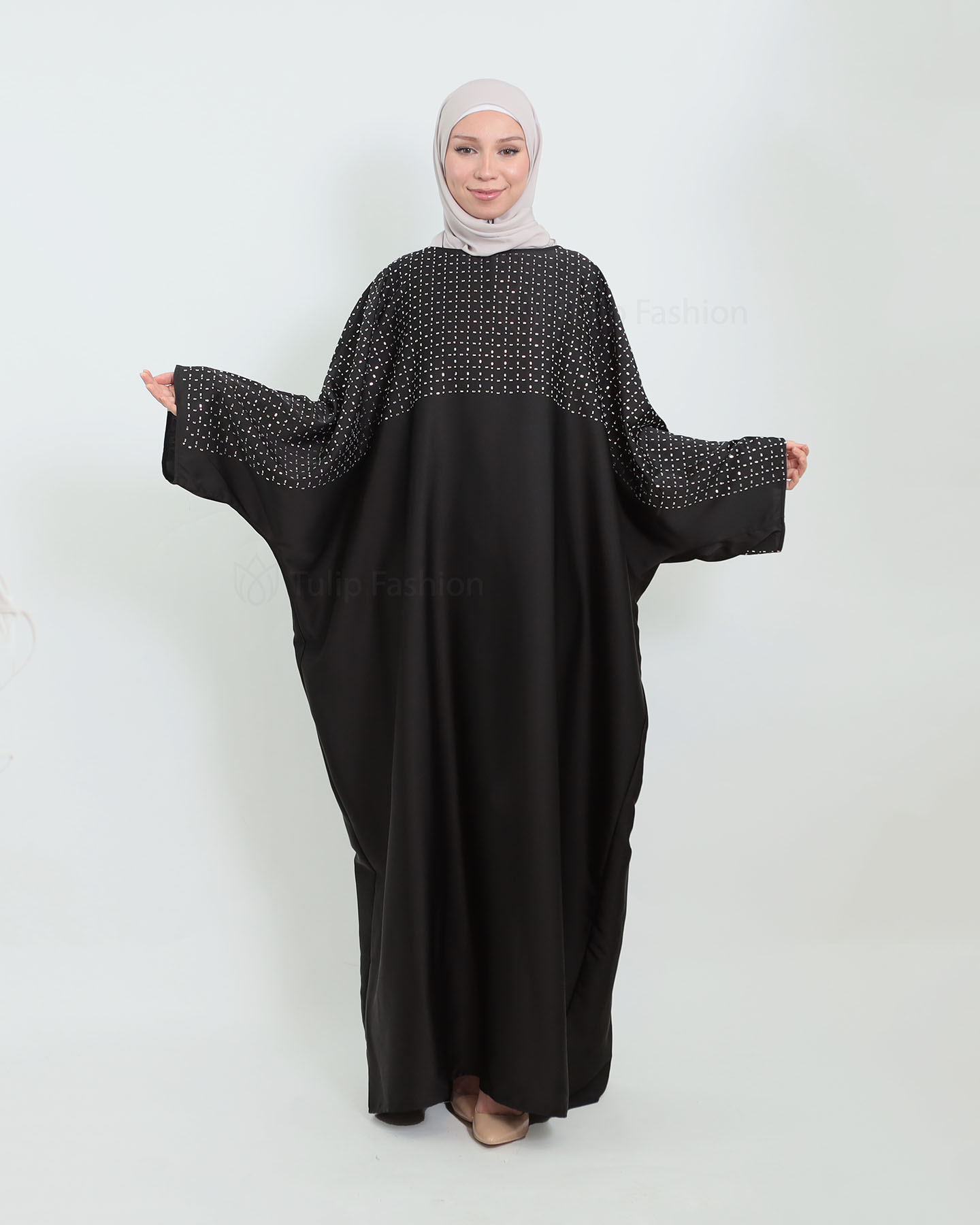  Abaya - Svart