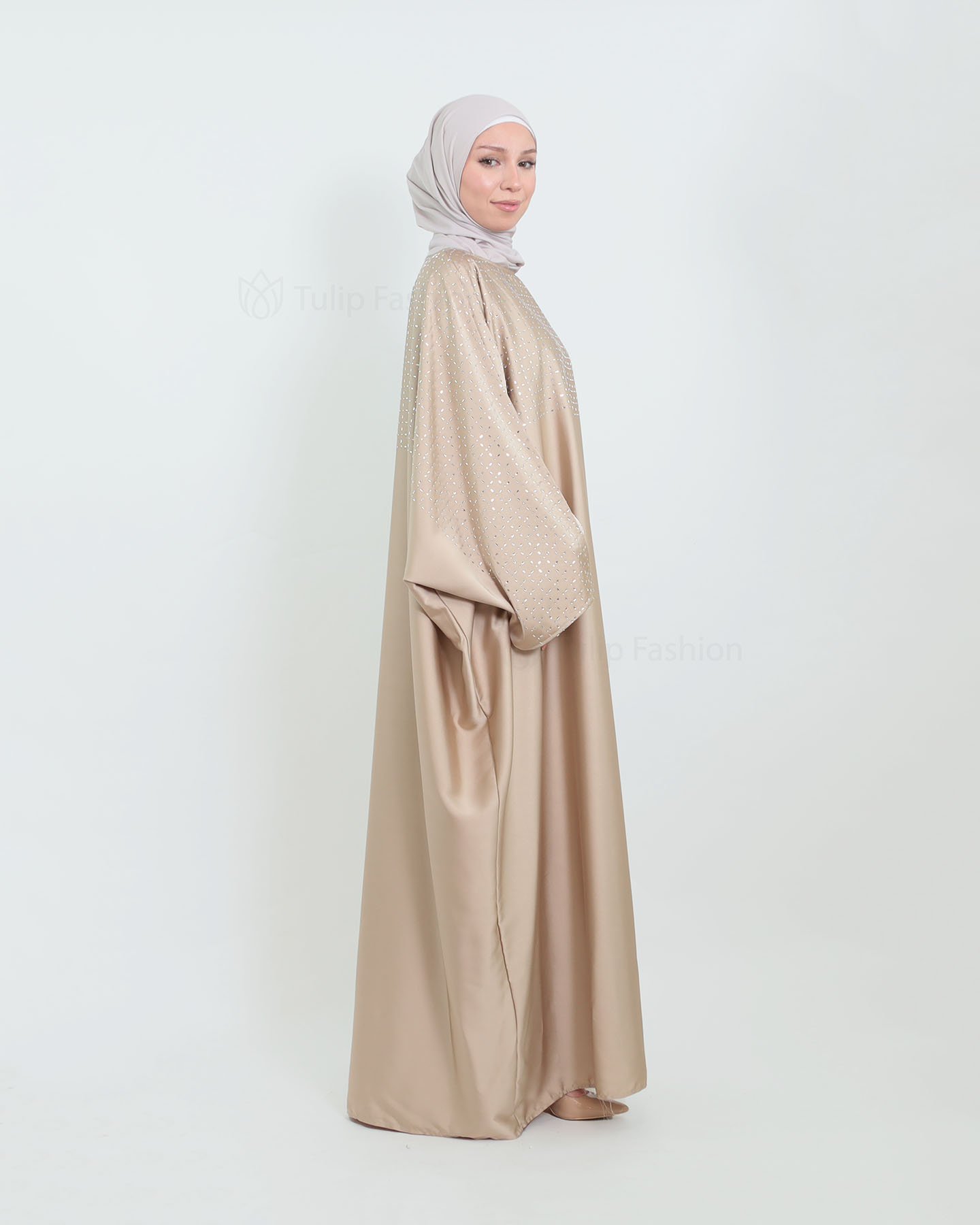  Abaya - Beige - 3