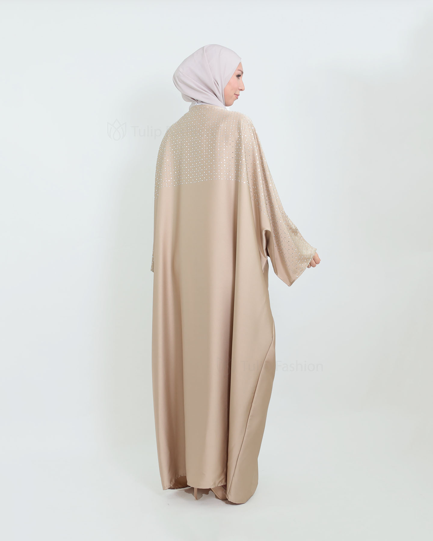  Abaya - Beige - 4