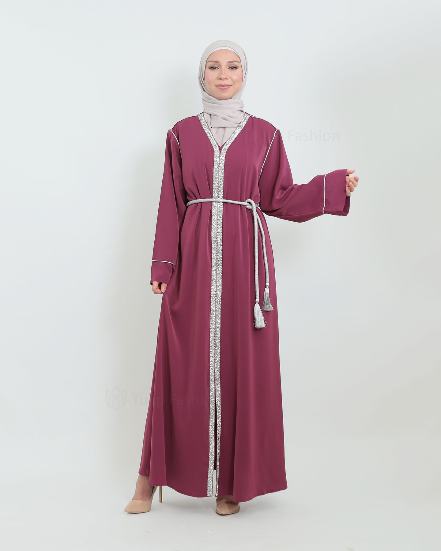 Kaftan - Dark Rose