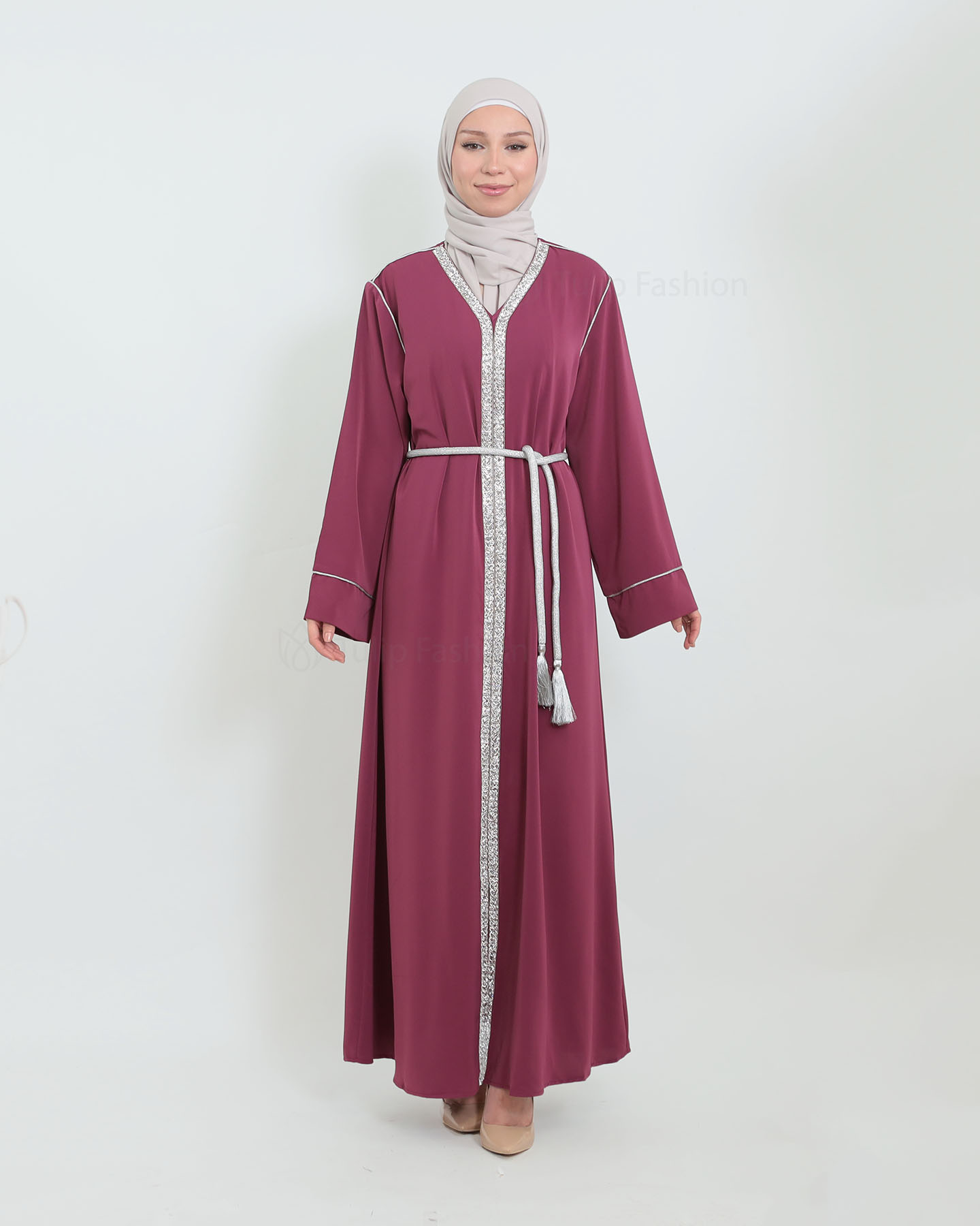 Kaftan - Dark Rose - 4
