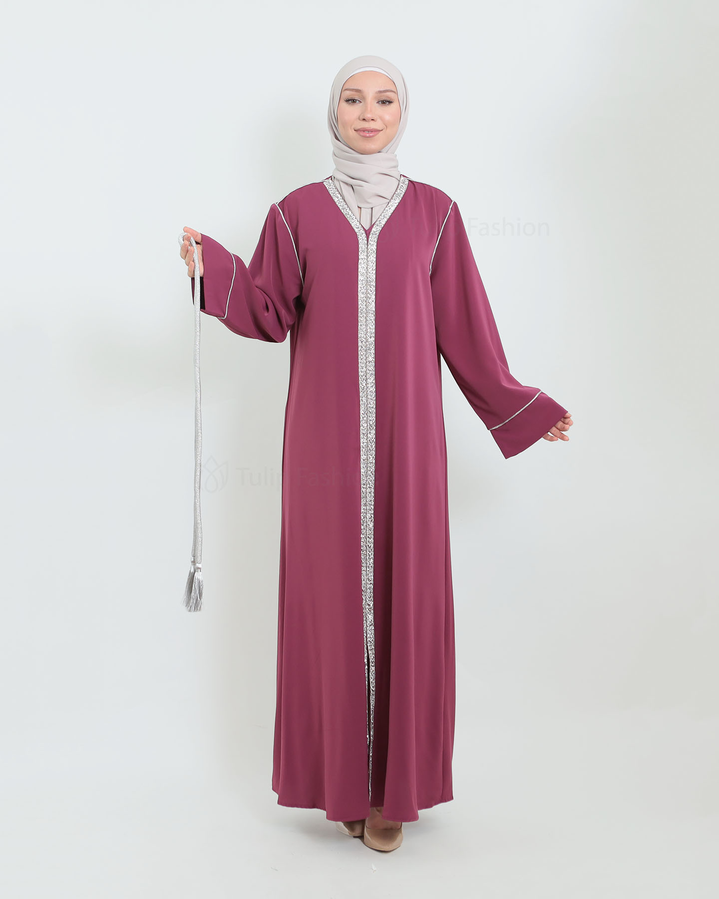 Kaftan - Dark Rose - 3