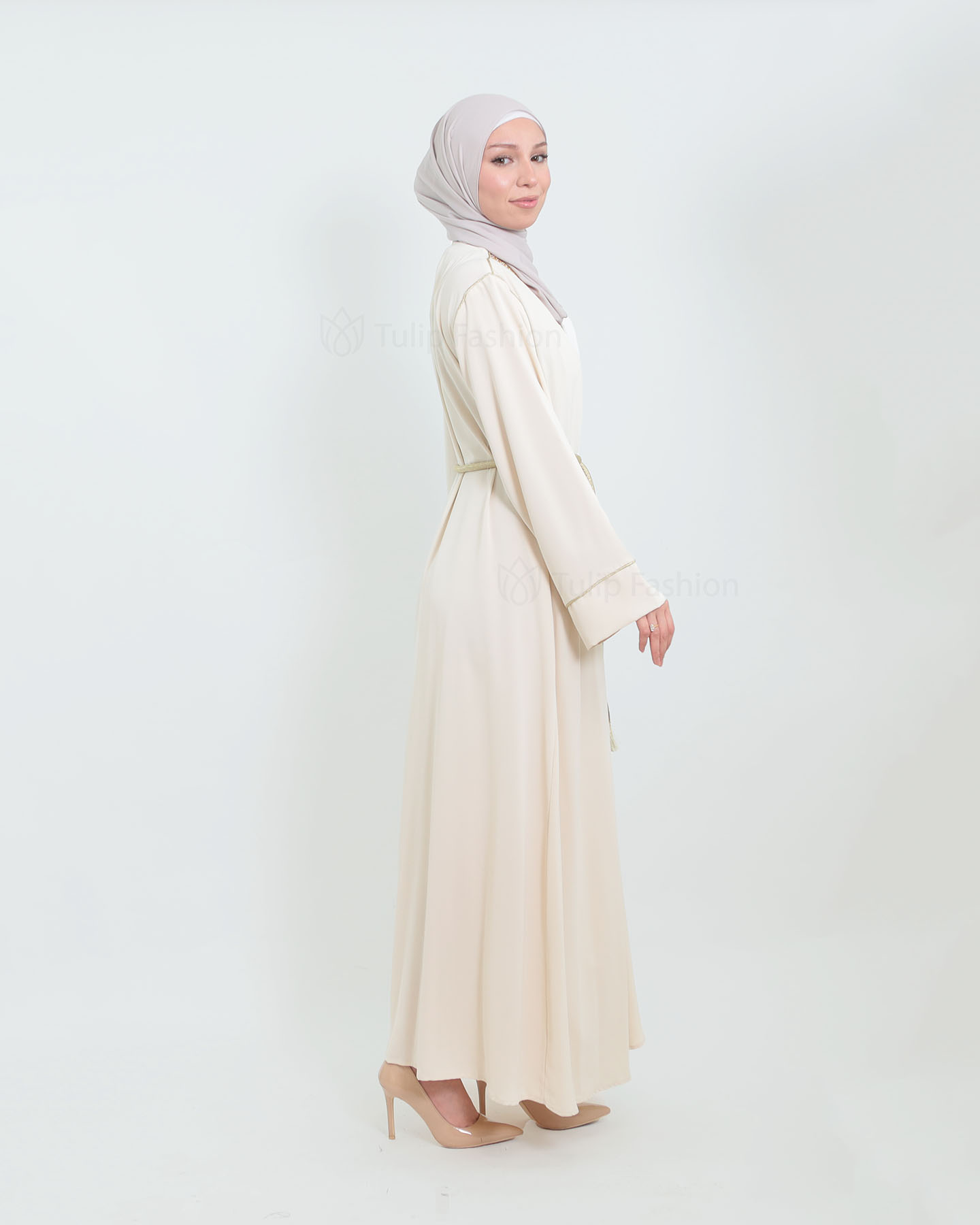 Kaftan - Beige - 3