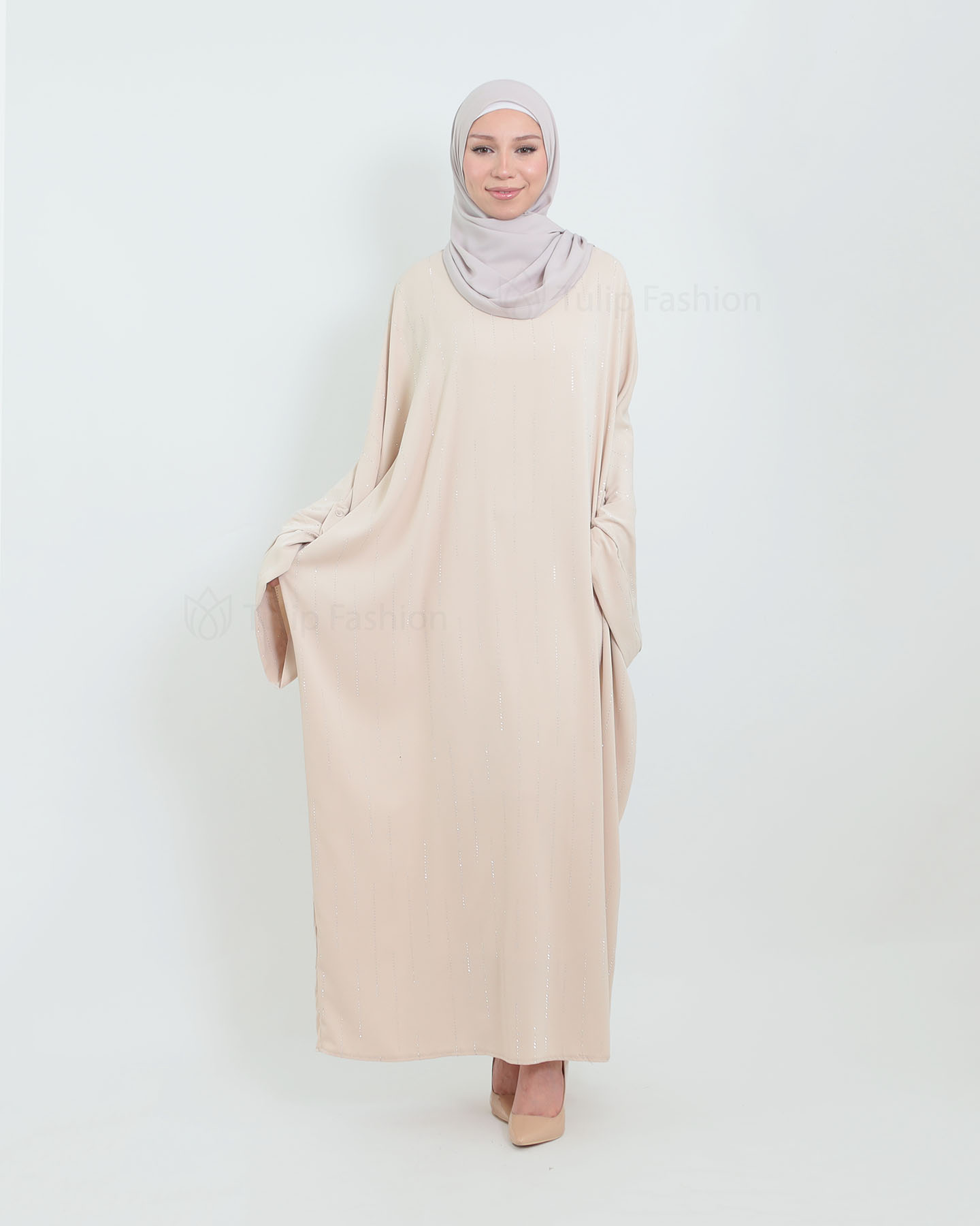 Abaya - Beige - 3