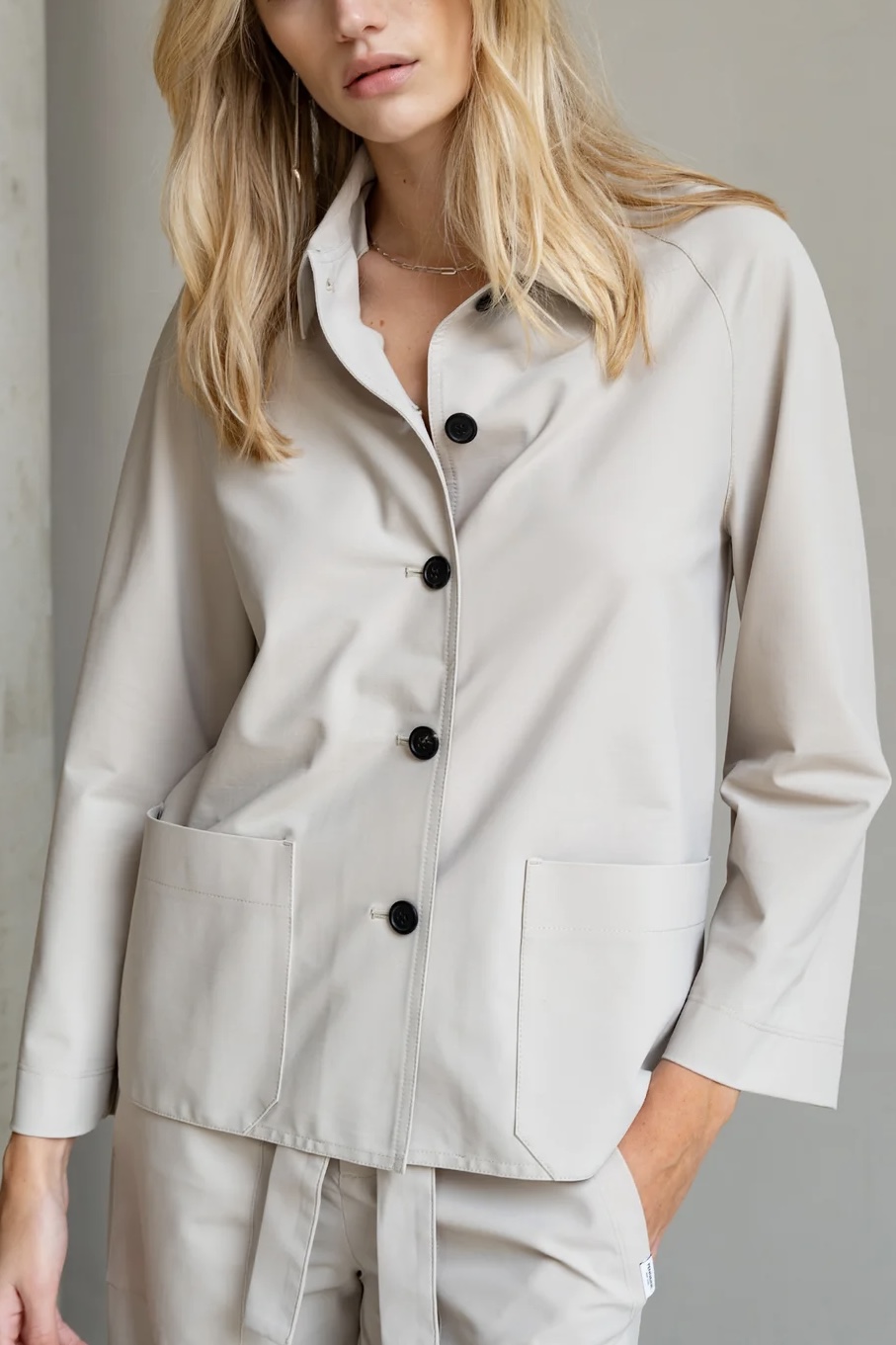 Penn & Ink NY  - Jacket Sand - 2