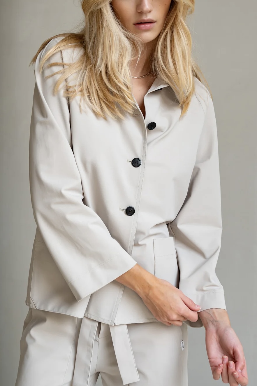 Penn & Ink NY  - Jacket Sand - 5