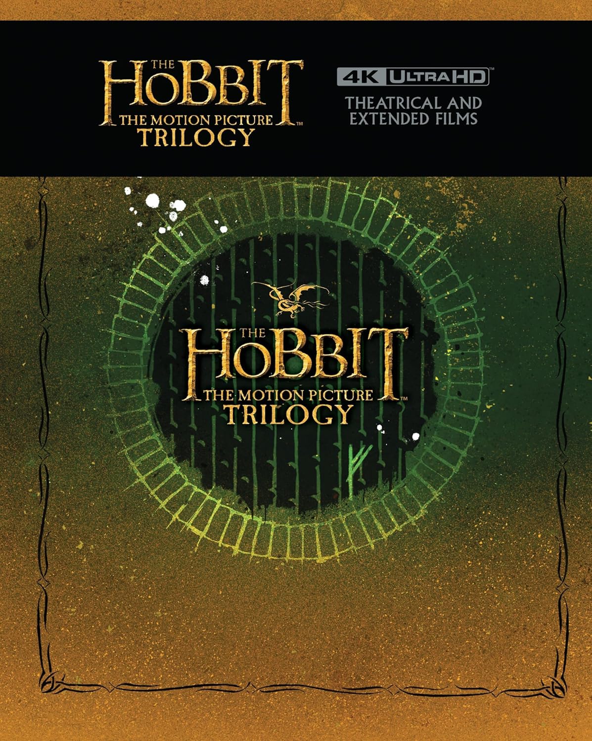 The Hobbit: The Motion Picture Trilogy (Steelbook) (Theatrical and Extended Collection) (4K Ultra HD)