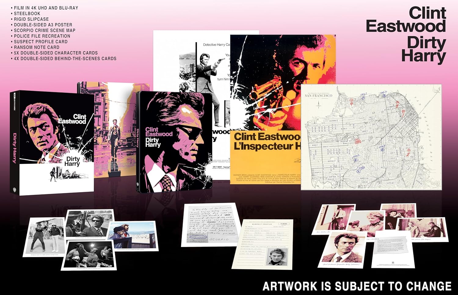 Dirty Harry (Collector's Edition Limited Edition Steelbook) (4K UItra HD + Blu-ray)