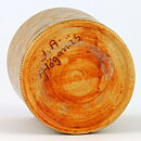 John Andersson (1950s) Yellow Cylinder Vase 7 cm