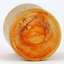 John Andersson (1950s) Yellow Cylinder Vase 7 cm